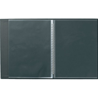 

Itoya Laser Modebook, Bound Presentation Book with Twelve 9.5x12.5" Archival Sheet Protectors, Cover Color: Black.