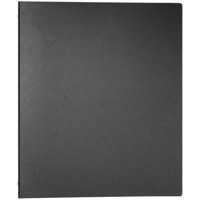 

Itoya HB Premium Multi Ring Binder with 10 Archival Top Loading Polypropylene Pages , 8.5x11", Black.