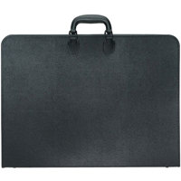 

Itoya Start 2 Presentation Portfolio Case, Zippered Binder with Internal Holding Straps, 23x31x3", Cover Color: Black.