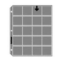 

Archivalware Polypropylene Slide Album Pages, 4 mil, 135mm, Holds 2x2" Slides, Pack of 25.