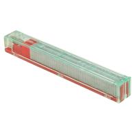 

Itoya SWITCH ULTRA Heavy Duty Pre-loaded Disposable Staples, 1/2" 70-100 Sheet, Color: Red.