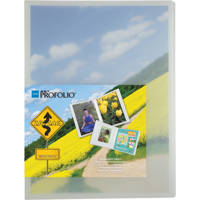 

Itoya ZigZag Frost Image, Bound Photo Album for 14 x 17" Portrait / Vertical Pages, Holds 24 Images, Frosted Cover.