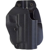 

Front Line Open-Top Polymer Right Hand Holster for Sig Sauer 225, 226, 228 Pistols With or Without Rails, Black.