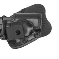 

Front Line Inside, Outside, Right, Left Multi-Function Leather Holster with Suede Lining for 1911 Full Size 5" Barrel Pistols, Black