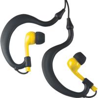 

Fitness Technologies UWater Triple Axis Action Stereo Earphones, 100% Waterproof, Black/Yellow