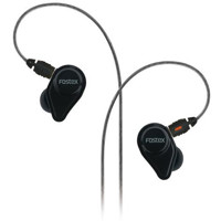 

Fostex TE04 Closed Dynamic Stereo Earphones with In-Line Omnidirectional Electret-Condenser Microphone and Detachable Cable, Black