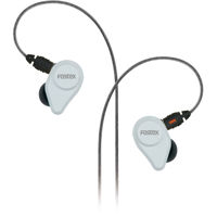 

Fostex TE04 Closed Dynamic Stereo Earphones with In-Line Omnidirectional Electret-Condenser Microphone and Detachable Cable, White