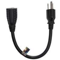 

Furman Sound 13 Amp NEMA 5-15P to NEMA 5-15R Power Extension Cable, 12''