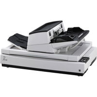 

Fujitsu fi-7700 Document Scanner, 100ppm Simplex / 200ipm Duplex Scan Speed, 300 Sheet ADF + Flatbed