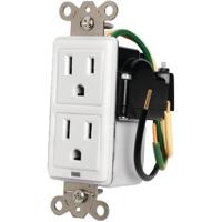 

Furman Sound MIW-SURGE-1G Max In-Wall Single Gang Surge Protection, 2 AC Outlets