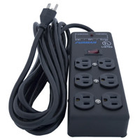 

Furman Sound Furman Sound SS-6B Pro Surge Suppressor with 6 Outlet Block, 15 Foot Power Cord