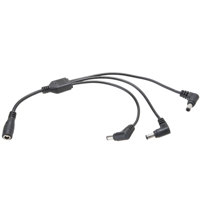 

F & V Lighting 10" 3-Way DC Splitter Cable