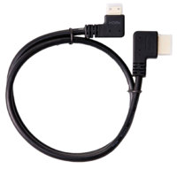 

F & V 20" Mini to Standard HDMI Cable with 90-deg. Connectors