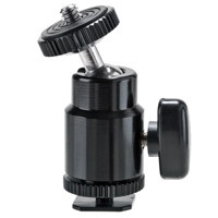 

F & V Lighting Metal Ball Head for Mounting Monitors, Small Lights and Microphones