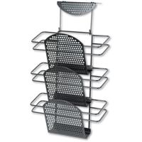 

Fellowes Perf-ect Partition Additions Triple File Pocket, Black