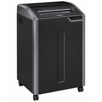 

Fellowes Powershred C-480 Strip Cut Shredder, 20fpm Shred Speed, 38 Sheets Capacity, Black/ Silver