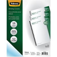 

Fellowes Crystal Clear Letter Size Binding Covers, 100 Pack