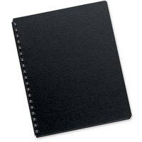 

Fellowes Futura Black Oversize Binding Covers, 25 Pack