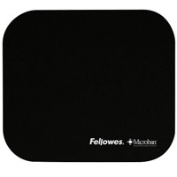 

Fellowes Microban Mouse Pad, Black