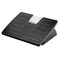 

Fellowes Office Suites Adjustable Footrest with Microban Protection, Black/Silver