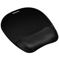 

Fellowes Memory Foam Mouse Pad/Wrist Rest, Black