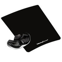 

Fellowes Gliding Palm Support with Microban Protection, Black Gel