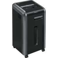 

Fellowes Powershred C-225Ci Cross Cut Shredder, 20fpm Shred Speed, 20 Sheets Capacity, Black/ Silver