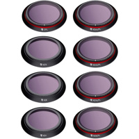 

Freewell All Day 8-Pack Filter with ND4, ND8, ND16, CPL, ND8/PL, ND16/PL, ND32/PL, ND64/PL Filters for Autel Evo II 8K Drone