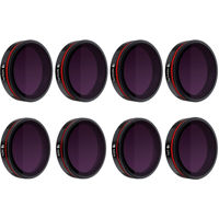 

Freewell All Day Filter Kit for Skydio 2 Drone, Includes ND4, ND8, ND16, CPL, ND8/PL, ND16/PL, ND32/PL, ND64/PL Camera Lens Filters, 8-Pack