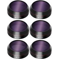 

Freewell HD Multilayer Filter Kit for DJI Mavic Pro Drone, Includes ND8 Filter, ND16 Filter, ND32 Filter, ND8/PL Filter, ND16/PL Filter, Circular Polarizer Filter (6 Pack)