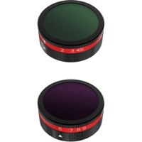 

Freewell Variable ND 2-5 stop & 6-9 stop Filter for Mavic Air, 2-Pack