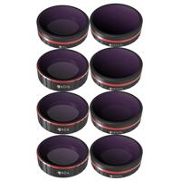 

Freewell All Day Filter Kit Includes ND4, ND8, ND16, CPL, ND8/PL, ND16/PL, ND32/PL, ND64/PL Camera Lens Filters for DJI Osmo Action Camera, 8-Pack