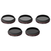 

Freewell IR ND Lens Filter Kit for Inspire 2 Zenmuse X4S Camera, Includes IR ND4 Filter, IR ND8 Filter, IR ND16 Filter, IR ND32 Filter, IR ND64 Filter