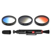 

Freewell Grad Filter Kit for DJI Zenmuse X5/X5R/X5S Camera, Includes Gray, Orange and Blue Filter (3-Pack)