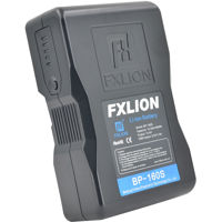 

FX Lion Cool Black BP-160S V-Mount Lithium-Ion Battery, 14.8V, 10.5Ah, 160Wh