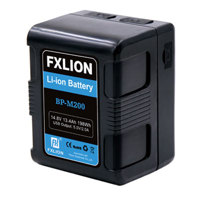 

FX Lion BP-M200 Square V-Mount Lithium-Ion Battery, 14.8V, 13.4Ah, 198Wh