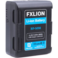 

FX Lion BP-M98 Square V-Mount Lithium-Ion Battery, 14.8V, 6.7Ah, 98Wh