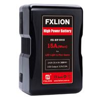 

FX Lion FX-HP300S 15A/300W High Power V-Mount Lithium-Ion Battery, 14.8V, 20.4Ah, 300Wh