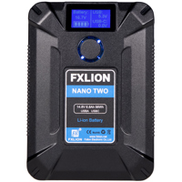 

FX Lion NANO TWO 14.8V Ultra-Compact V-Mount Lithium-Ion Battery, 98Wh