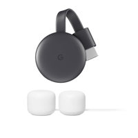 

Google Nest Chromecast Gen3 - With Google Nest Wi-Fi Router with Mesh Access Point, Snow