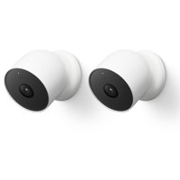 

Google Nest Cam Indoor/Outdoor Camera, Battery, White, 2-Pack