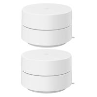 

Google Nest 2 Pack Wi-Fi AC1200 Wireless Dual-Band Gigabit Mesh Wi-Fi Router, Snow