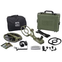 

Garrett ATX Pulse Induction Waterproof Metal Detector Deepseeker Kit with 11x13" Mono Closed Search Coil