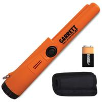 

Garrett Pro-Pointer AT Waterproof Pinpointing Metal Detector with Woven Belt Holster and 9V Battery, 11.5kHz