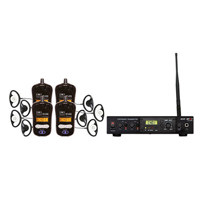 

Galaxy Audio ALS-RMBPR-4 Any Spot Assistive Listening Table Top Kit, Includes AS-TXRM Transmitter, 4 AS-TVBPR Receivers, 2 AS-DCBPTR Chargers, 4 Sets of Ear Cups