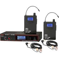 

Galaxy Audio AS-1106-2N Wireless In-Ear Twin Pack Monitor System with EB6 Earbuds, N: 518 to 542MHz