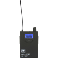

Galaxy Audio AS-1100RN Bodypack Receiver with EB6 In-Ear Monitor Headphones, N-Band: 518-542MHz