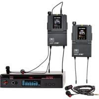 

Galaxy Audio AS-1800-2B2 Wireless In-Ear Twin Pack Monitor System with EB4 Earbuds, B2: 538 to 554MHz