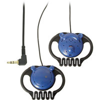

Galaxy Audio AS-EC2 Rubber Earclip Stereo Earbuds, Blue