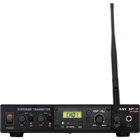

Galaxy Audio AS-TXRM Stationary Audio Link Transmitter with XLR/1/4"/RCA Inputs for Traveler Series Speakers and PA Systems, 96 Selectable Channels, Volume Control